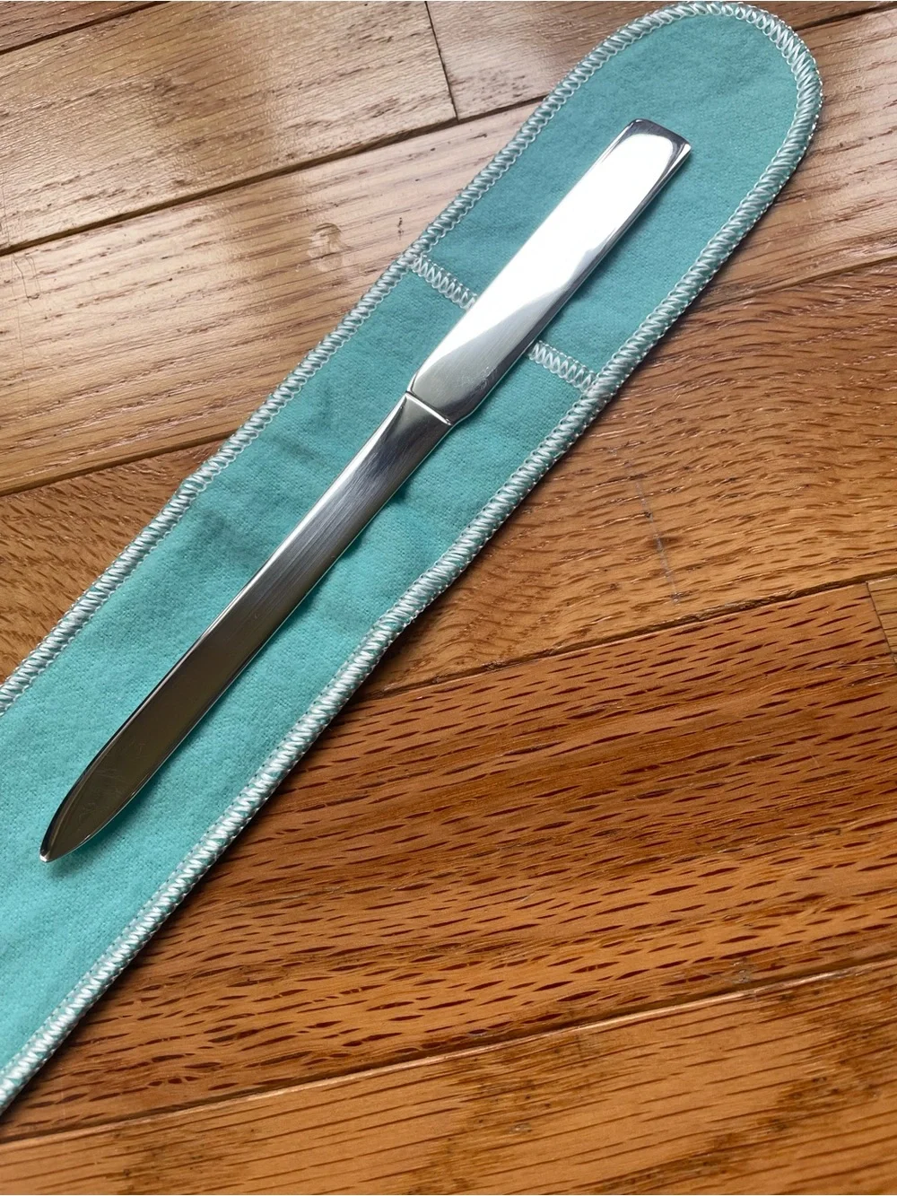 Tiffany & Co. Sterling Silver Letter Opener Original Packaging